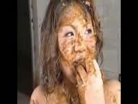 Poop Fetish Porn Tube - Famous Japanese model loves some scat smearing